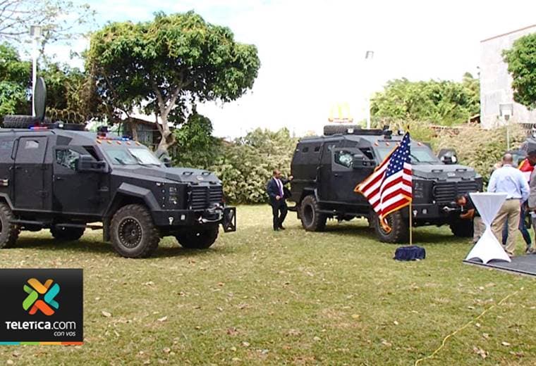 Nuevos vehículos blindados donados por EE. UU. al país no pasaron la revisión técnica