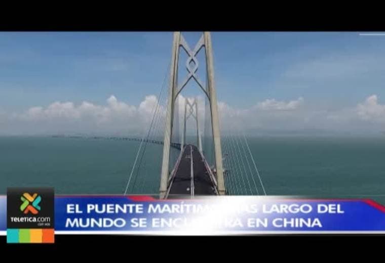 Puente marítimo más largo del mundo ya es una realidad en China