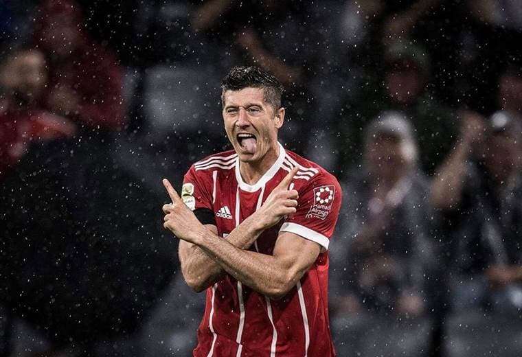 Robert Lewandowski, delantero polaco del Bayern Munich |Archivo. 