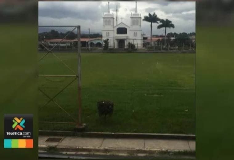 Plaza iglesia de San Rafael de Alajuela