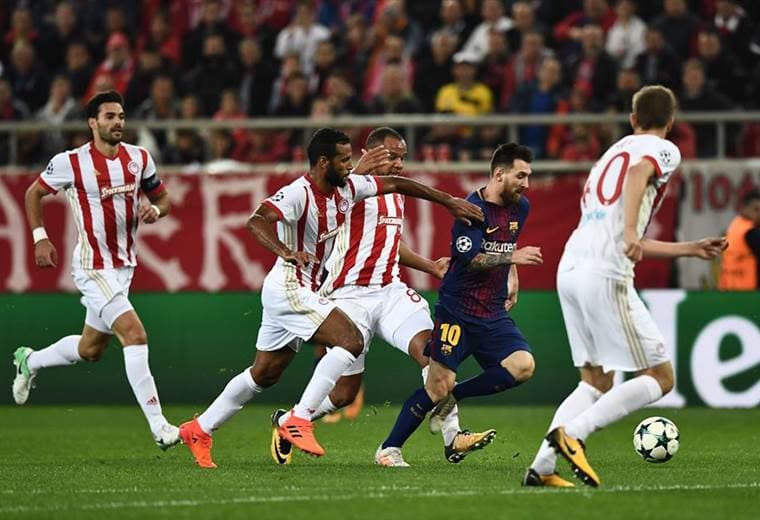 Lionel Messi, delantero argentino del FC Barcelona. 