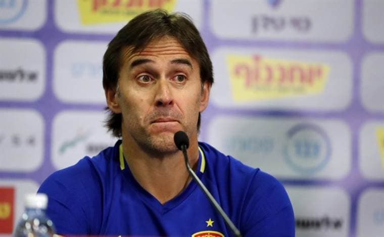 Julen Lopetegui, técnico de España.|AFP