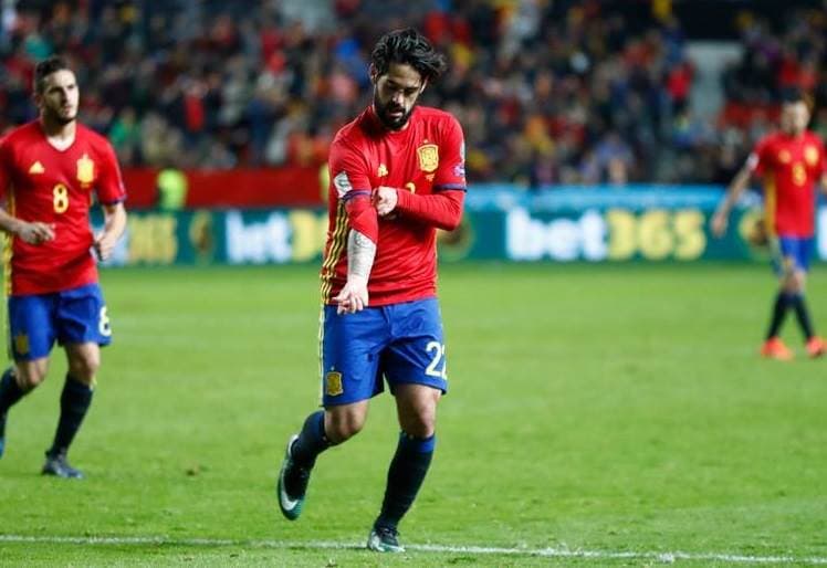 'Isco' Alarcón, futbolista español del Real Madrid.