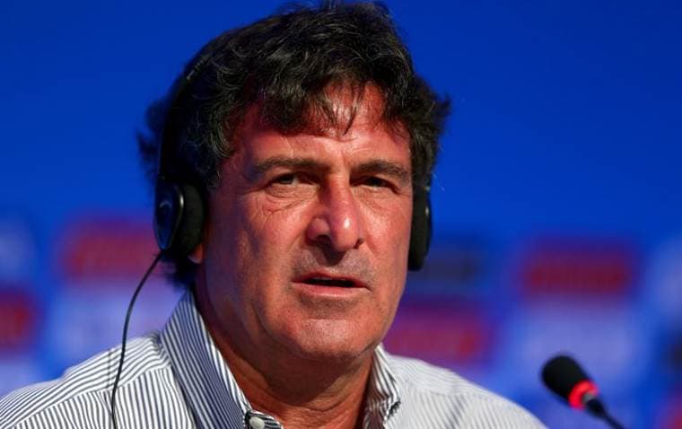 Mario Kempes, exfutbolista argentino. 
