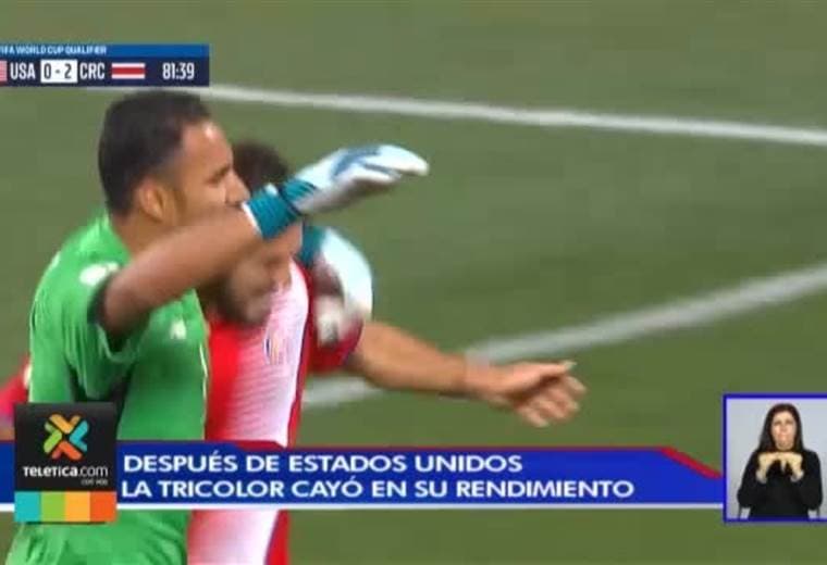 Después del gane de la Sele ante Estados unidos el rendimiento de la Nacional decayó