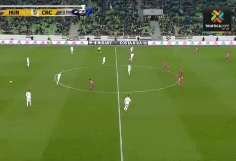 Fútbol Amistoso Internacional: Hungría 1 - 0 Costa Rica 14 Noviembre 2017