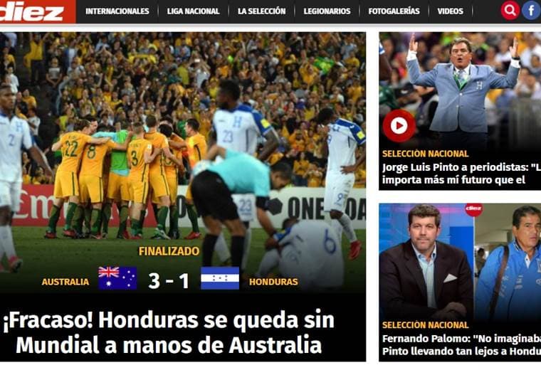 Diario Diez de Honduras. 
