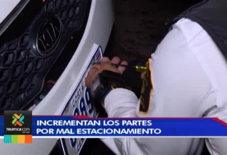 Incrementan los partes por mal estacionamiento