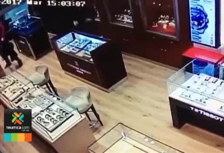 Asalto a joyerías es uno de los delitos más comunes en el país
