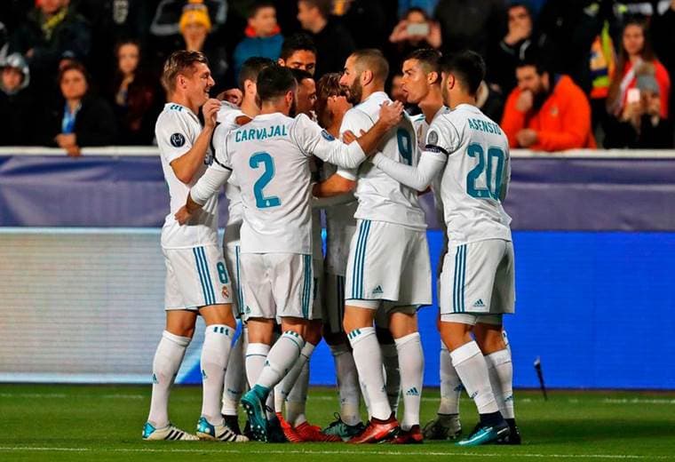 Real Madrid se clasificó a los octavos de final de la Champions League. 