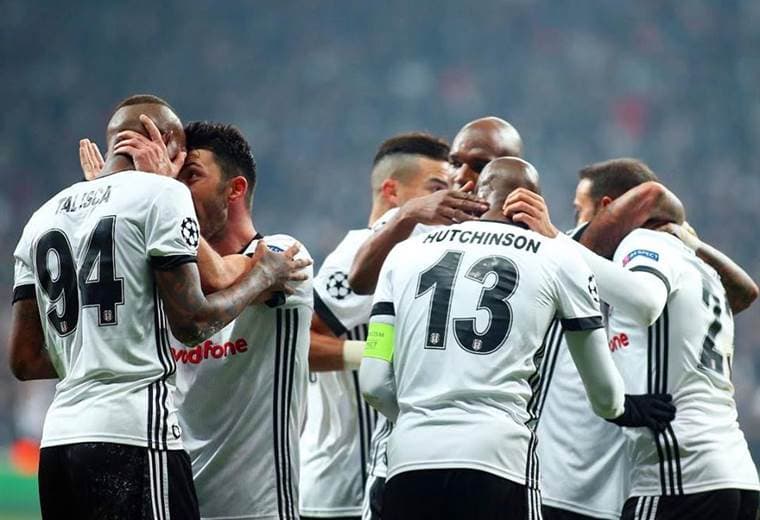 Besiktas se clasificó a los octavos de final de la Champions League. 