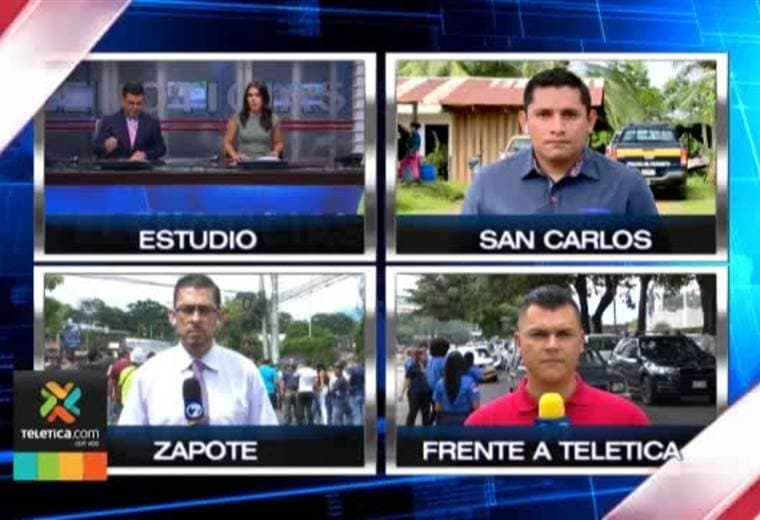 Conductores de Uber y Nova protestan frente a Casa Presidencial