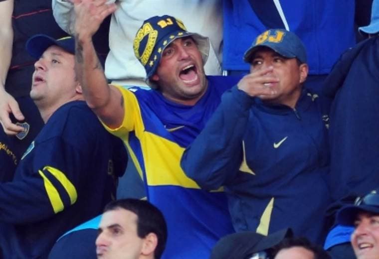 El Oso Pereyra, jefe jefe 'barrabrava' de Boca Juniors. 