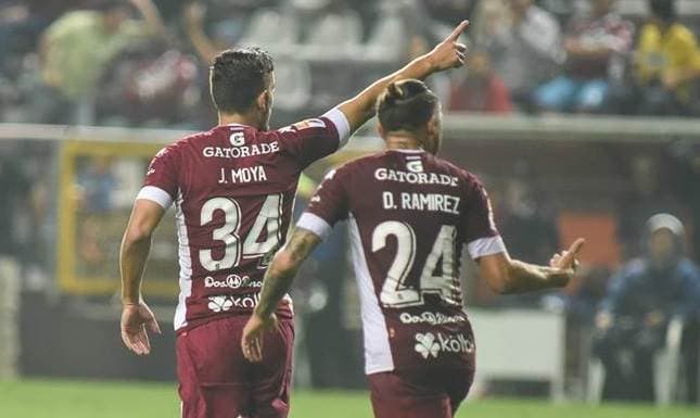 Jonathan Moya anotó el gol del empate ante Grecia |Archivo. 