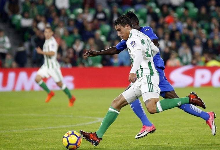 El atacante del Betis, Cristian Tello. 