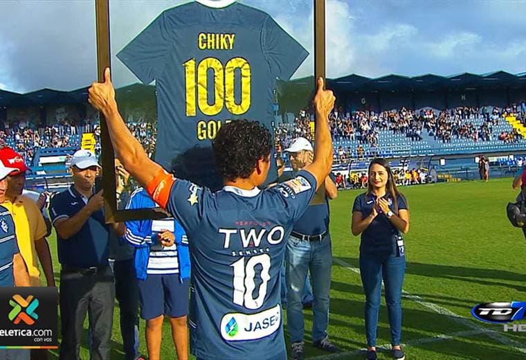 Dedicatoria 100 goles Randall Chiquy Brenes