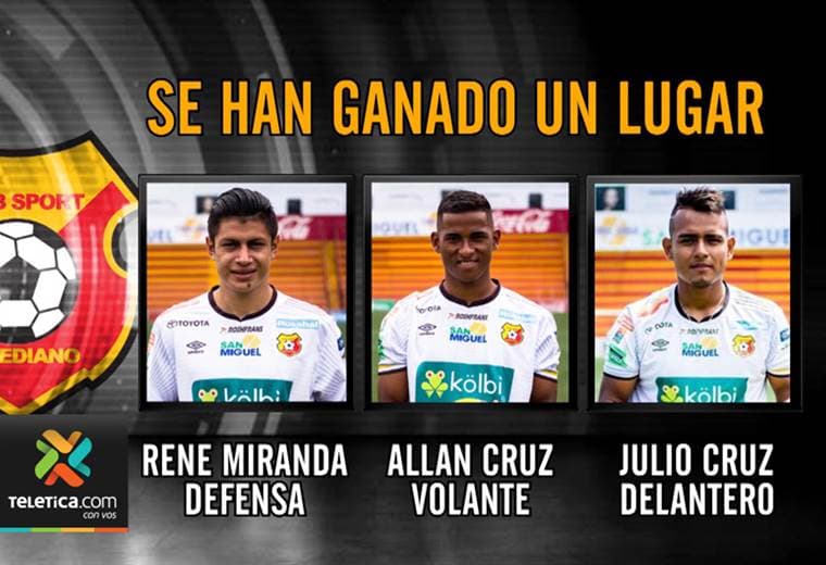 Jóvenes del Herediano se abren espacio en el primer equipo de Hernán Medford