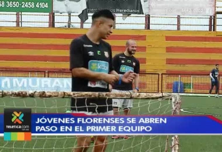 Jóvenes del Herediano se abren espacio en el primer equipo de Hernán Medford