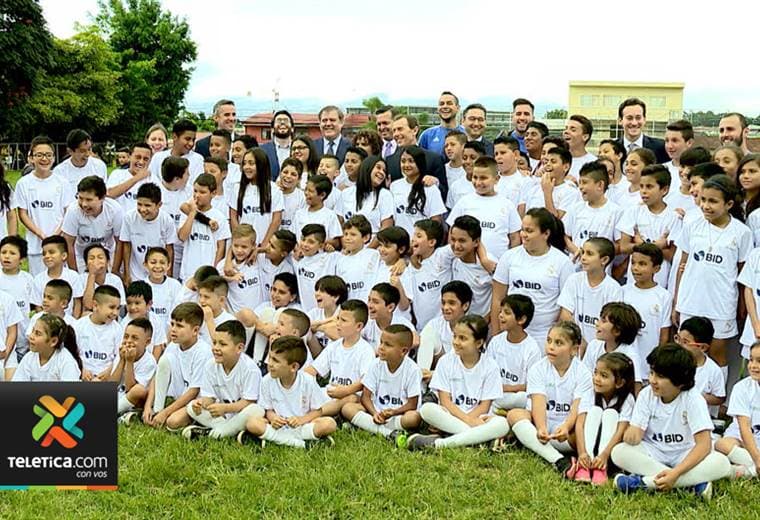 Real Madrid abrió escuela de fútbol en Costa Rica