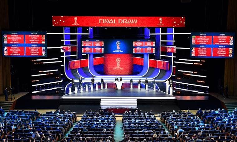 Sorteo de la Copa del Mundo Rusia 2018.|AFP