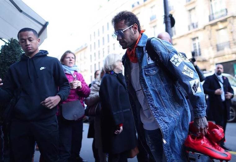 Neymar Jr., delantero brasileño del PSG.