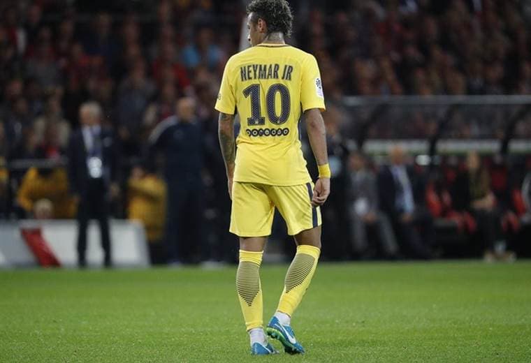 Neymar Jr., estrella del equipo del PSG. 