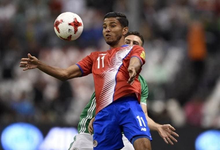 Johan Venegas, futbolista de La Sele. 