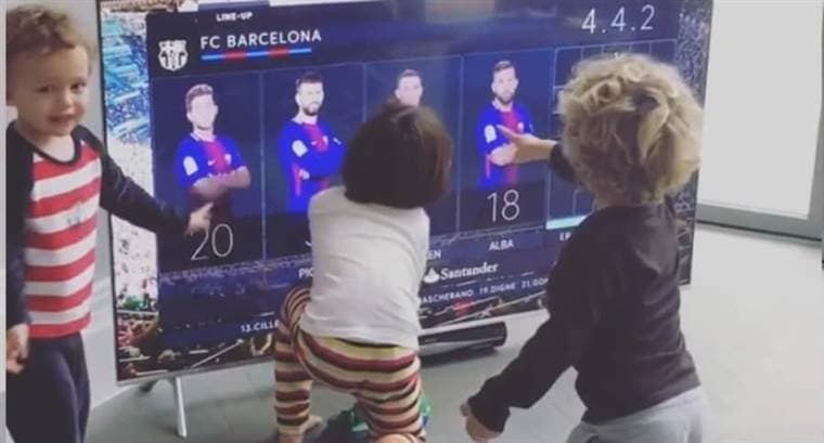 Los hijos de Vermaelen emocionaron al mundo. 
