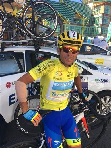 Juan Carlos Rojas ganó la Vuelta a Costa Rica 2017. 