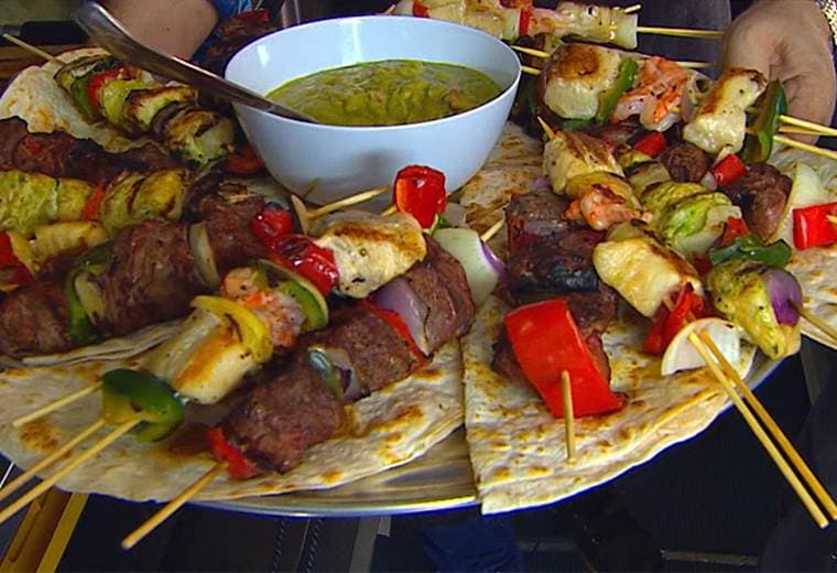 Receta: Platón palmareño de pinchos