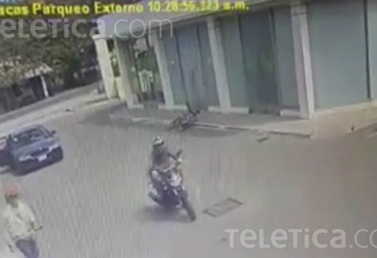 Asalto captado en video