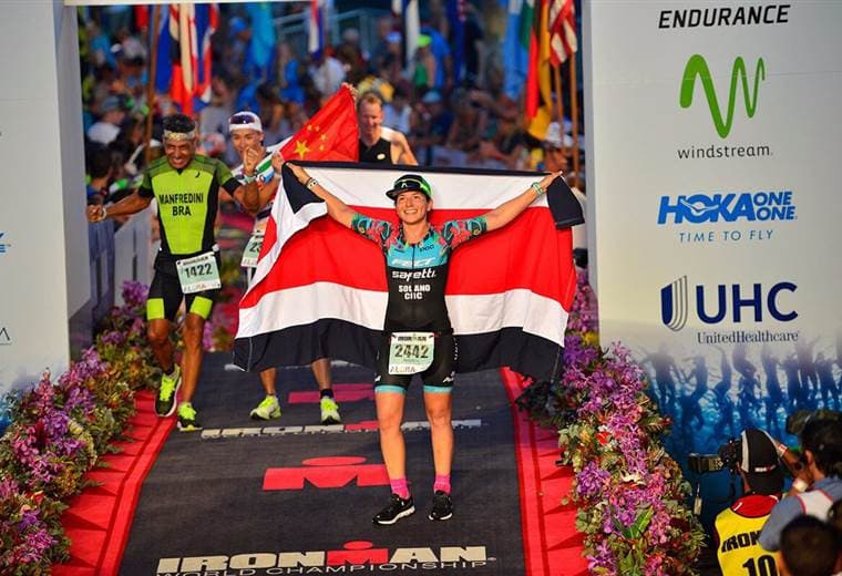 Triatlonista Mauren Solano. |AP Comunicación