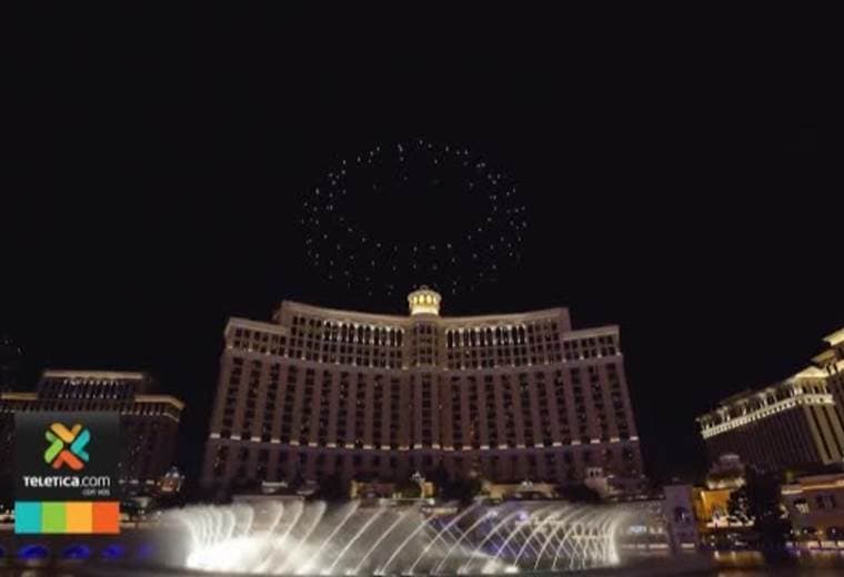 INTEL ofrece espectáculo con 250 drones en el cielo