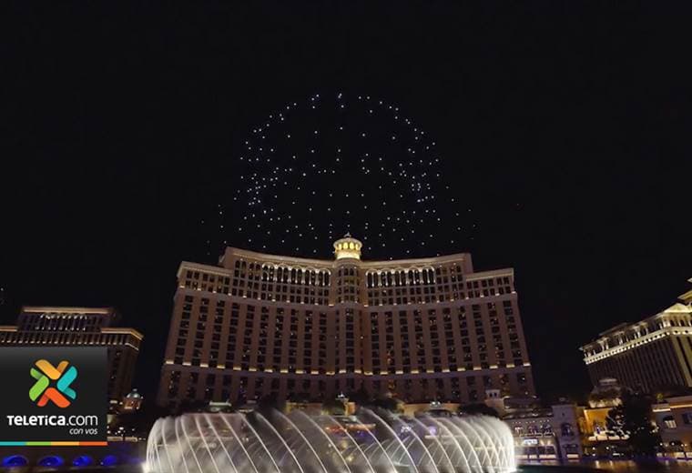 INTEL ofrece espectáculo con 250 drones en el cielo