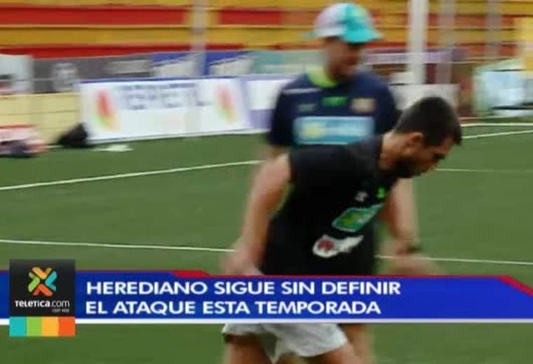 Herediano sigue sin definir su dupla de ataque en el arranque del torneo