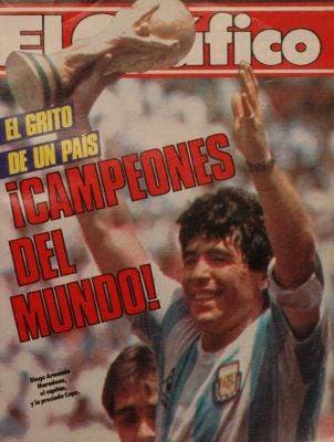 Revista Gráfico, 1986. 