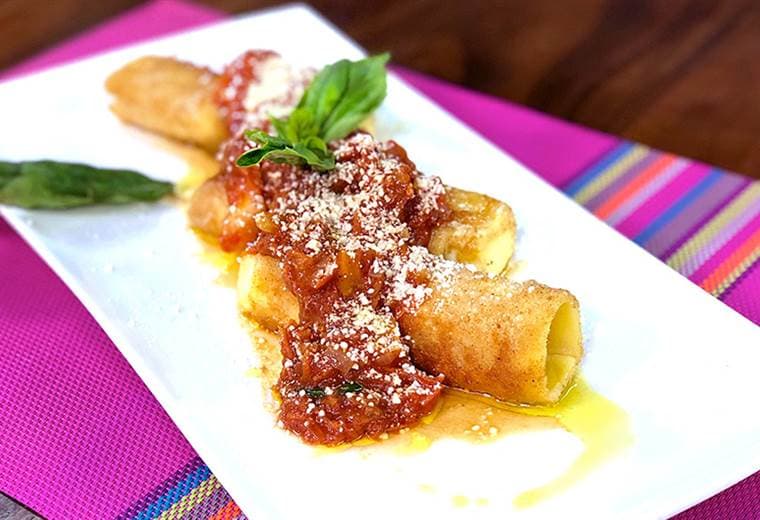 Receta: Canelones campesinos