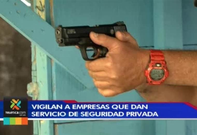 Ministerio de Seguridad pide a empresas de vigilancia privada estar al día con sus permisos