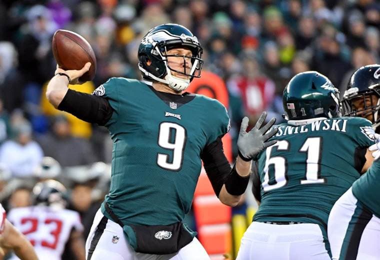 Nick Foles realizó una gran actuación ante los Vikings. 