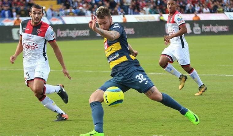 El argentino Hernán Fener abrió el marcador para el Cartaginés |Prensa Cartaginés. 