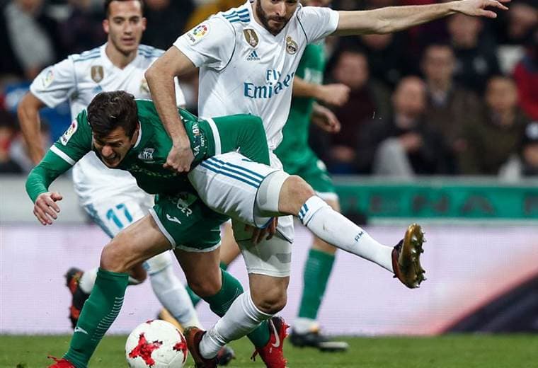 Karim Benzema, delantero francés del Real Madrid. 