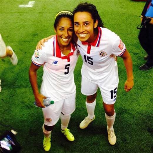 La seleccionada nacional Cristin Granados. 