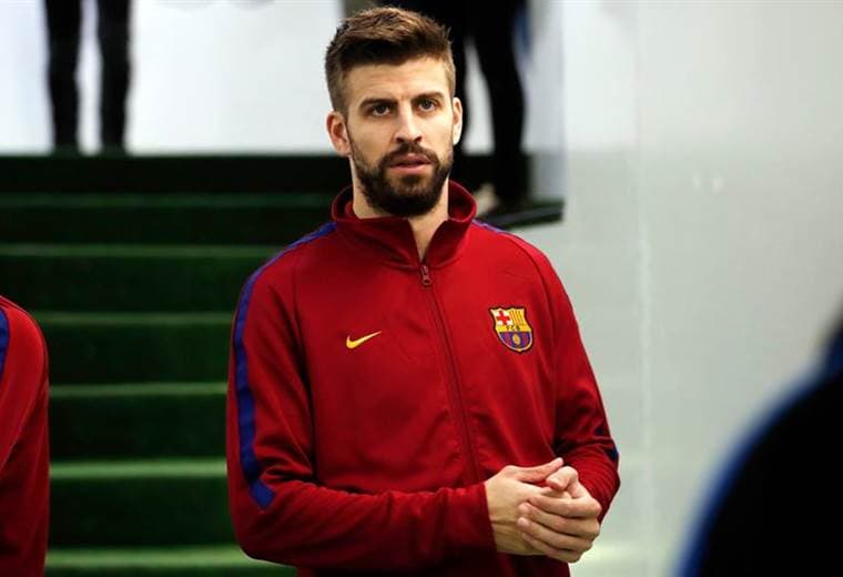 Gerard Piqué, central del FC Barcelona. 