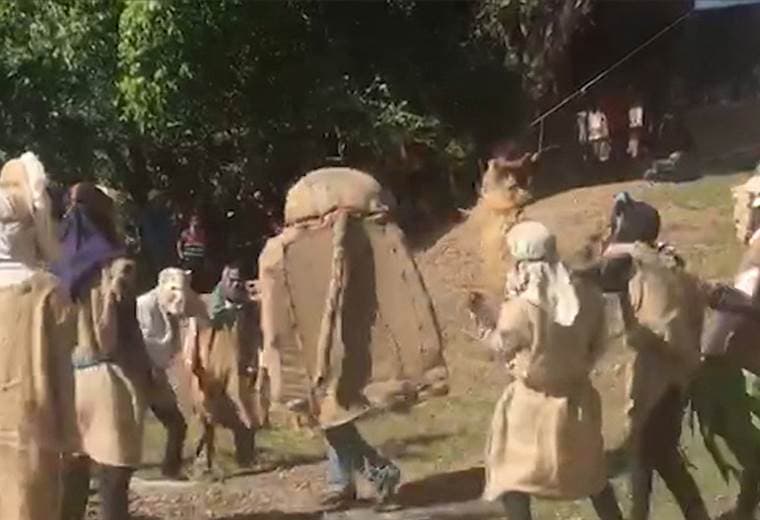 Este fin de semana la comunidad indígena boruca de Rey Curré se llenó de fiesta