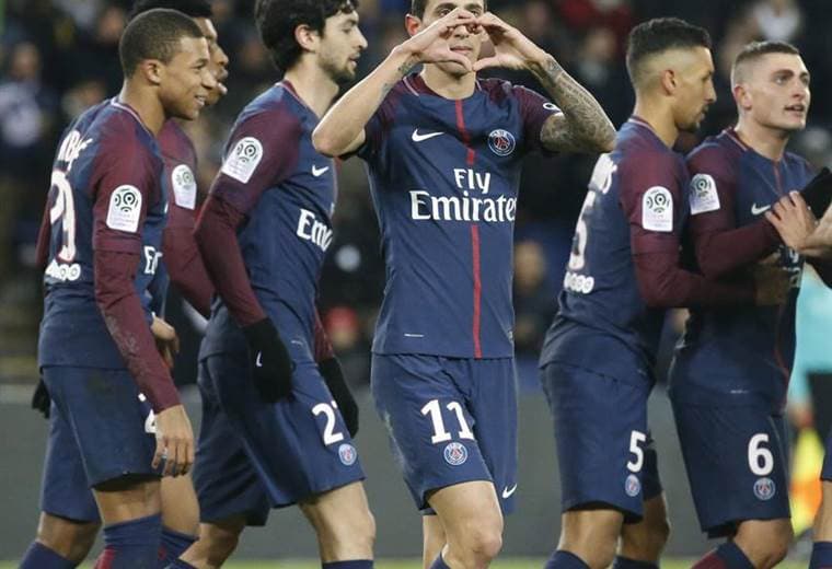 Ángel Di María, atacante argentino del PSG. 