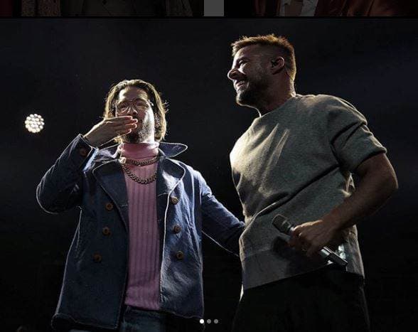 Maluma y Ricky Martin