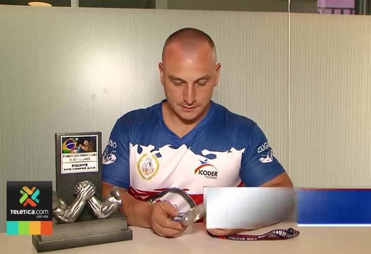 Edgardo Picado representará a Costa Rica en el mundial de pulsos en Turquía