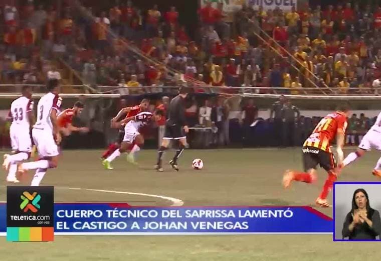 Saprissa admite que perder a Johan Venegas es un golpe muy fuerte para el equipo