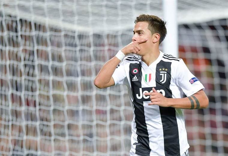 Paulo Dybala de la Juventus. AFP