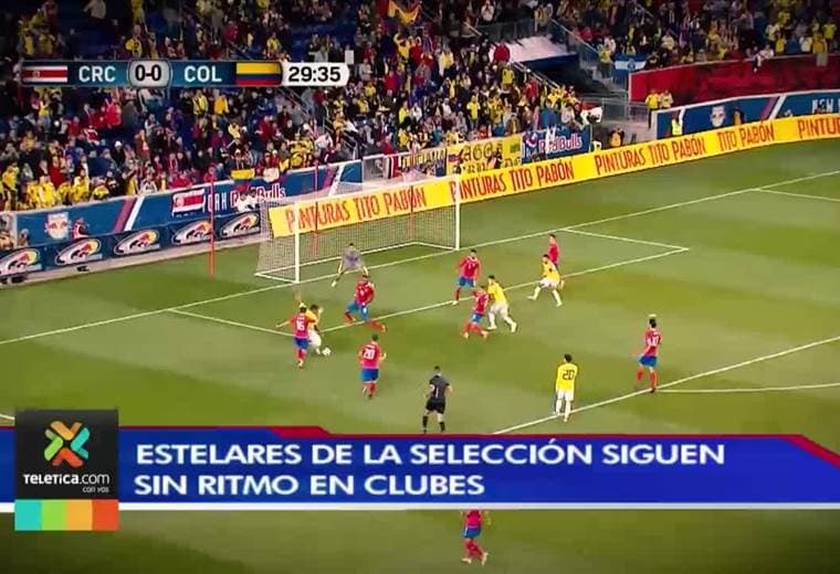 Estelares de la Sele siguen sin ritmo en sus clubes